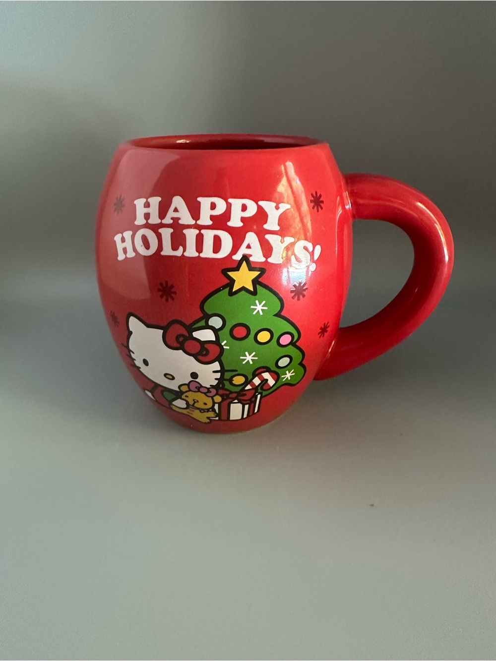 Hello Kitty Red Holiday Mug Christmas